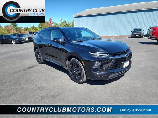 Black 2024 Chevrolet Blazer RS