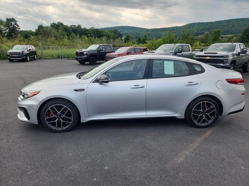 Sparkling Silver 2019 Kia Optima SX Turbo