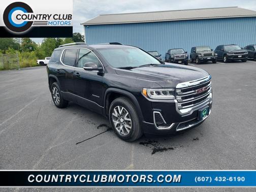 Ebony Twilight Metallic 2023 GMC Acadia AWD SLE