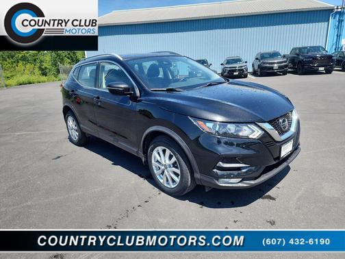 Magnetic Black Pearl 2021 Nissan Rogue Sport SV