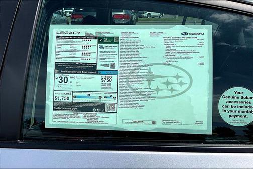 2025 Subaru Legacy Premium