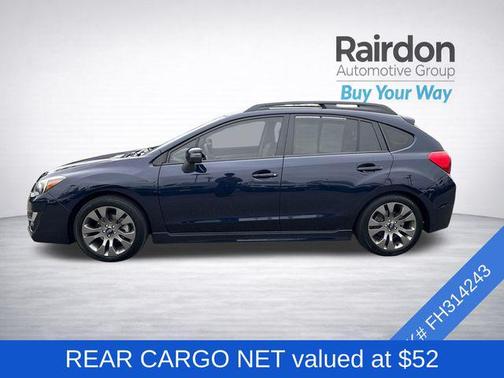 Deep Sea Blue Pearl 2015 Subaru Impreza 2.0i Sport Limited