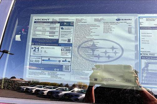 2025 Subaru Ascent Onyx Edition Touring 7-Passenger
