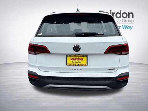Pure White 2024 Volkswagen Taos 1.5T S