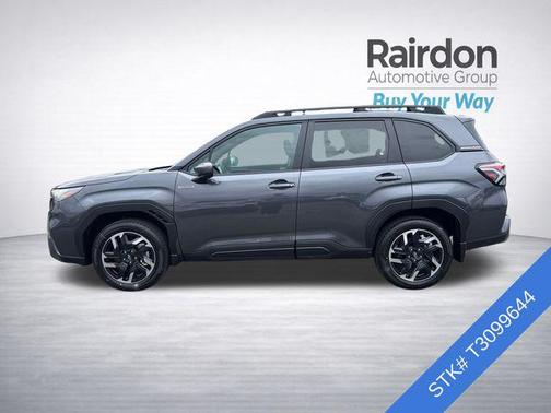 dark metallic aluminum alloy 2026 Subaru Forester Hybrid Premium