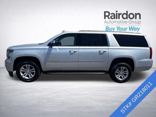 Silver Ice Metallic 2016 Chevrolet Suburban LT