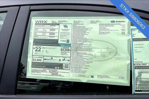2025 Subaru WRX Premium