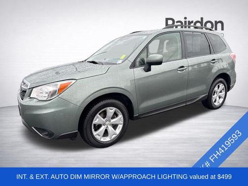 Jasmine Green Metallic 2015 Subaru Forester 2.5i Premium