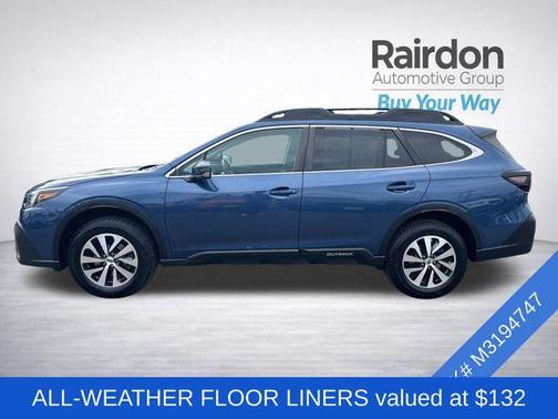 Abyss Blue Pearl 2021 Subaru Outback Premium