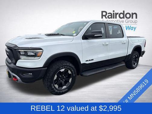 Bright White Clearcoat 2021 RAM 1500 Rebel