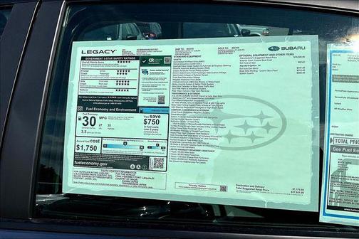 2025 Subaru Legacy Limited