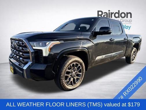 Midnight Black Metallic 2024 Toyota Tundra Platinum