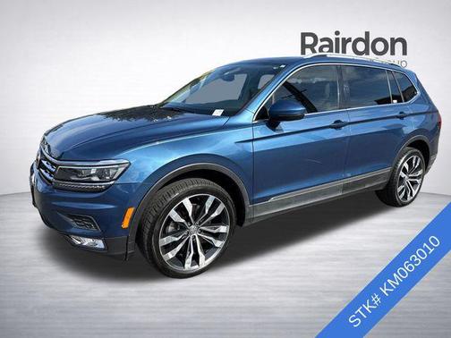 Silk Blue Metallic 2019 Volkswagen Tiguan 2.0T SEL