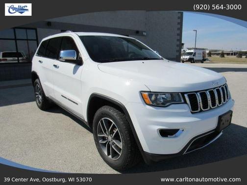 White 2018 Jeep Grand Cherokee Limited