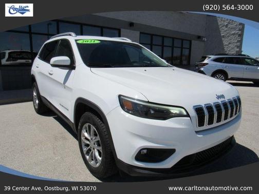 White 2021 Jeep Cherokee Latitude Lux