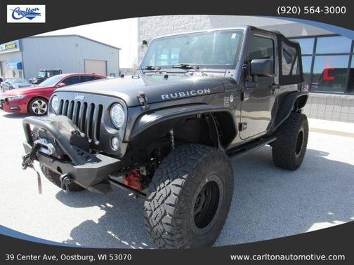 Black 2017 Jeep Wrangler Rubicon