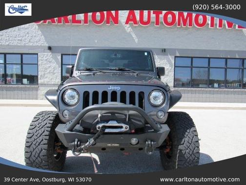 Black 2017 Jeep Wrangler Rubicon