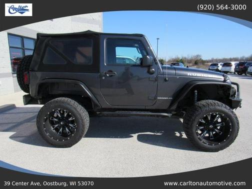 Gray 2017 Jeep Wrangler Rubicon