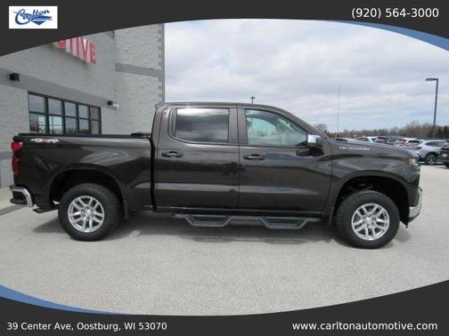 Gray 2021 Chevrolet Silverado 1500 LT