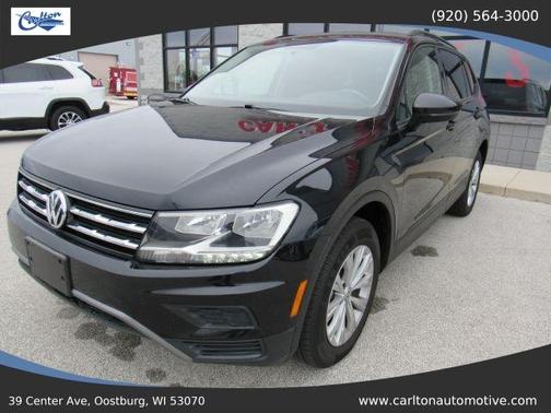 Deep Black Pearl Effect 2019 Volkswagen Tiguan 2.0T S