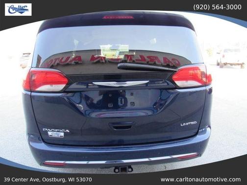 Blue 2017 Chrysler Pacifica Limited