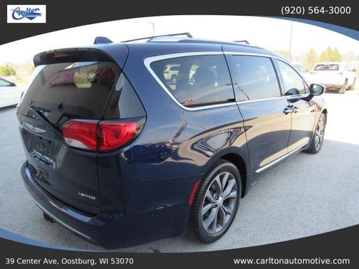 Blue 2017 Chrysler Pacifica Limited