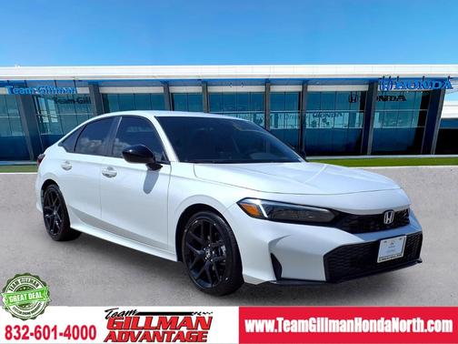 Platinum White Pearl 2026 Honda Civic