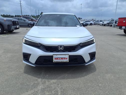 Platinum White Pearl 2024 Honda Civic