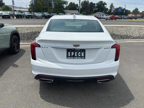 Summit White 2025 Cadillac CT5 Premium Luxury