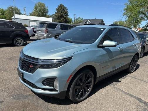 Seaglass Blue Metallic 2022 Chevrolet Equinox AWD RS