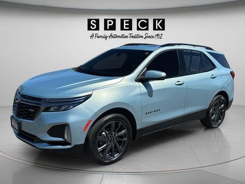 Seaglass Blue Metallic 2022 Chevrolet Equinox AWD RS