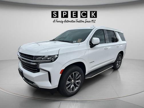 Summit White 2021 Chevrolet Tahoe LT