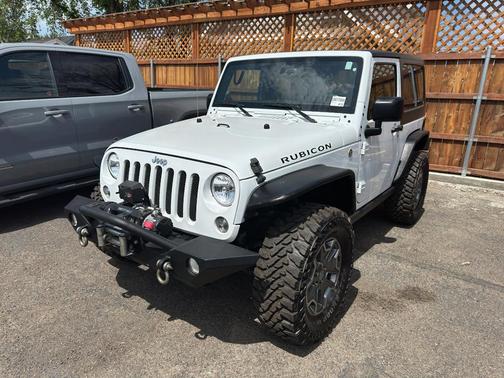 Bright White Clearcoat 2016 Jeep Wrangler Rubicon