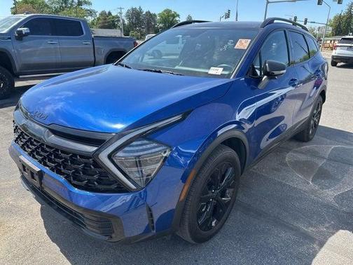 Sapphire Blue 2025 Kia Sportage X-Line