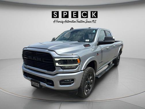 Billet Silver Metallic Clearcoat 2022 RAM 3500 Laramie Crew Cab 4x4 8' Box