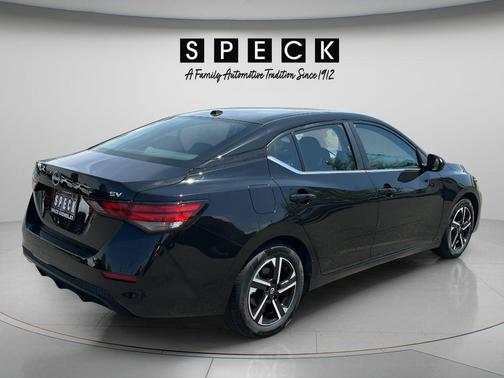 Super Black 2024 Nissan Sentra SV