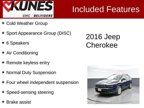 2016 Jeep Cherokee Sport