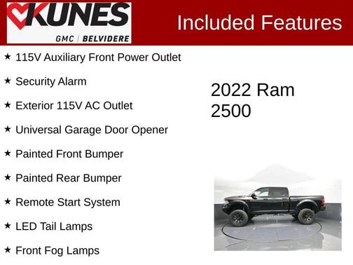 2022 RAM 2500 Big Horn Crew Cab 4x4 6'4' Box