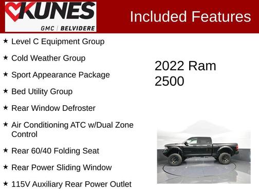 2022 RAM 2500 Big Horn Crew Cab 4x4 6'4' Box