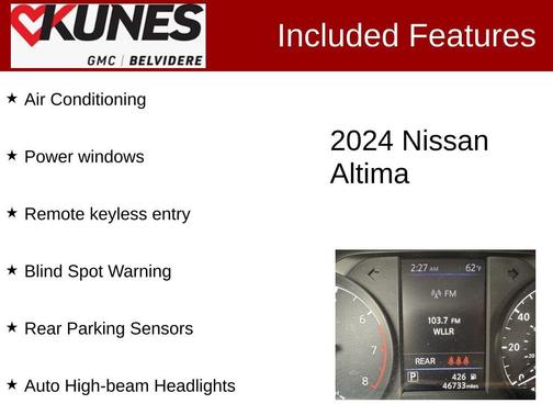 2024 Nissan Altima S FWD