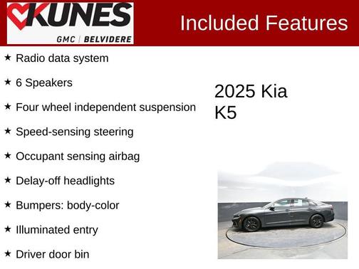 2025 Kia K5 LXS