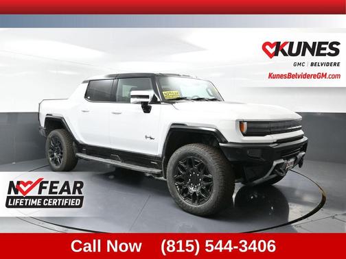 Interstellar White 2025 GMC HUMMER EV Pickup 2X