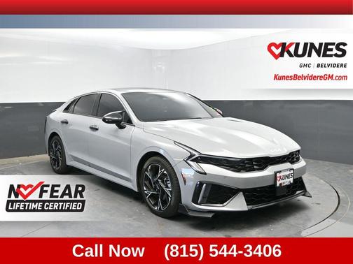 Wolf Gray 2025 Kia K5 GT-Line