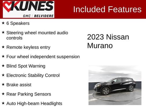 2023 Nissan Murano S Intelligent AWD