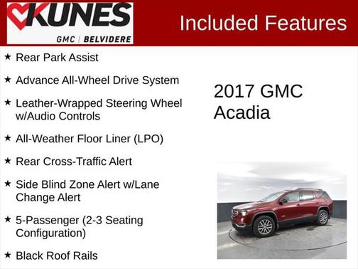 2017 GMC Acadia SLE-2