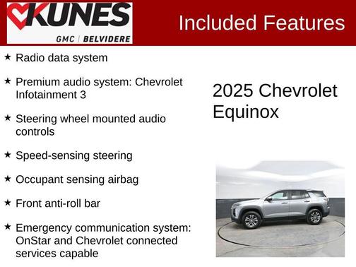 Sterling Gray Metallic 2025 Chevrolet Equinox 1LT