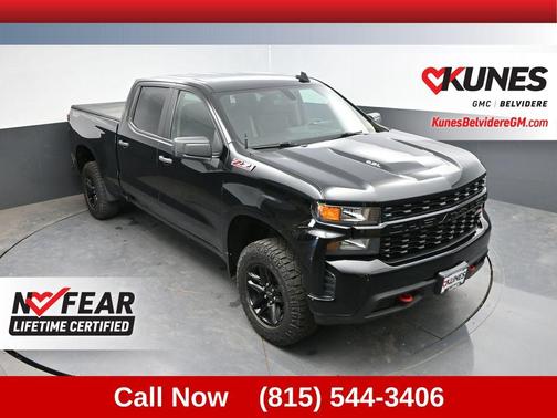 Black 2022 Chevrolet Silverado 1500 Limited Custom Trail Boss