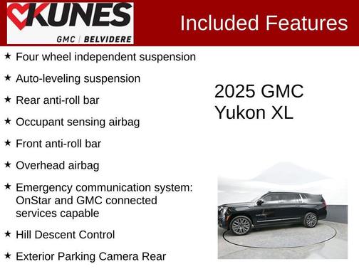 Onyx Black 2025 GMC Yukon XL Denali Ultimate