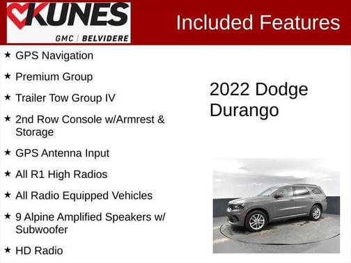 2022 Dodge Durango GT Plus