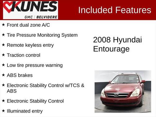 2008 Hyundai Entourage GLS